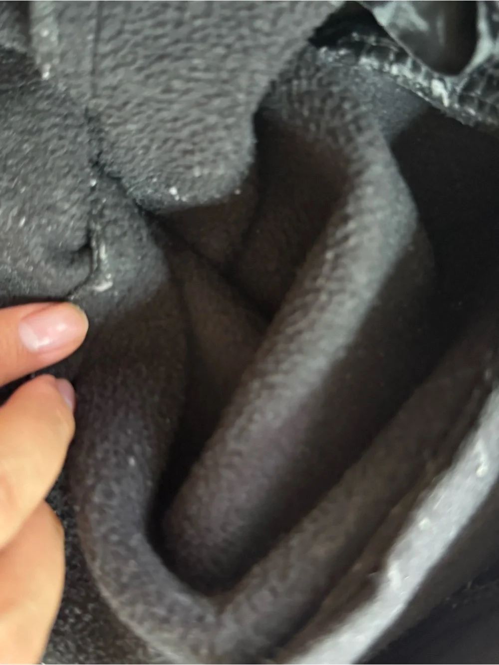 Super Warm Black Slim Stretch Pants